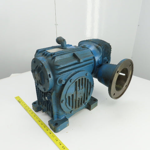 Textron MUO25-40-M5 75:1 Ratio Inline Gearbox 1750RPM Input 23RPM Output