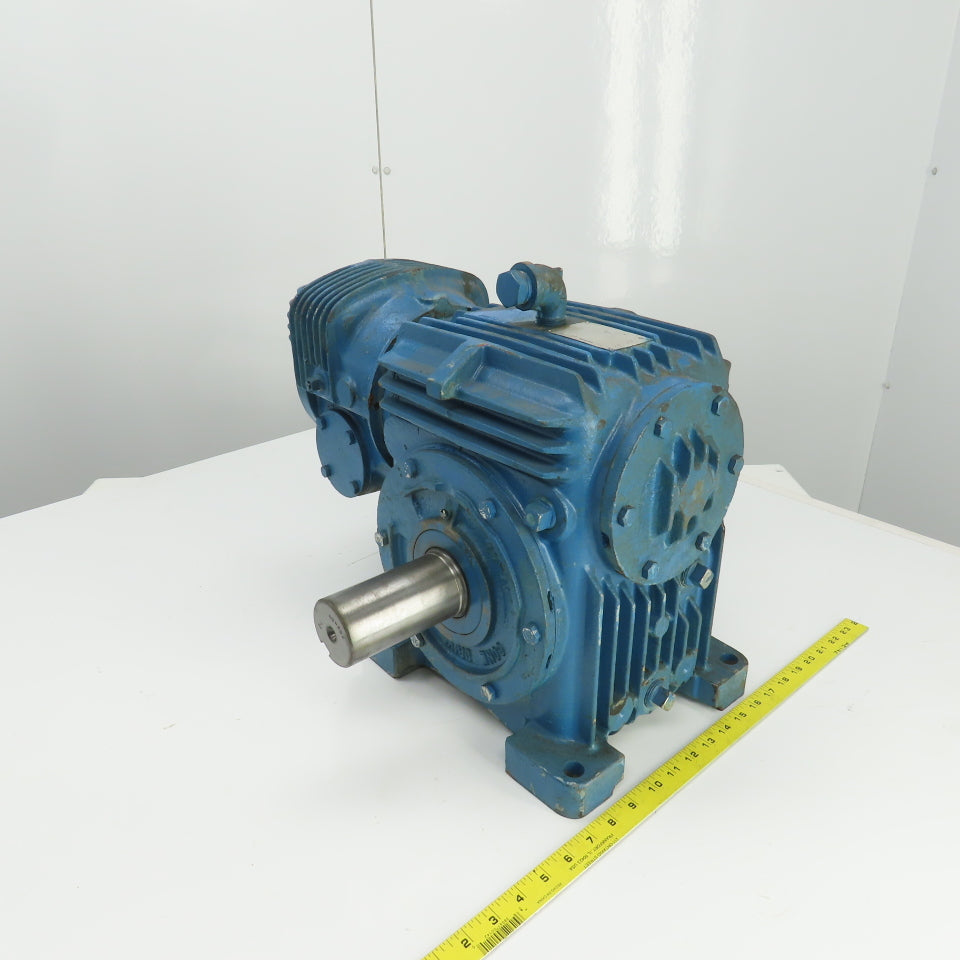 Textron MUO25-40-M5 75:1 Ratio Inline Gearbox 1750RPM Input 23RPM Output
