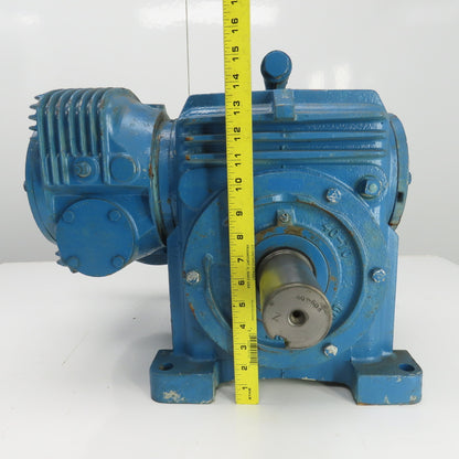Textron MUO25-40-M5 75:1 Ratio Inline Gearbox 1750RPM Input 23RPM Output