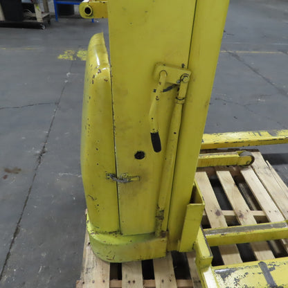 Kwik Stak 15-56 12V Portable Elevating Pallet Straddle Lift 54" Height 44" Forks