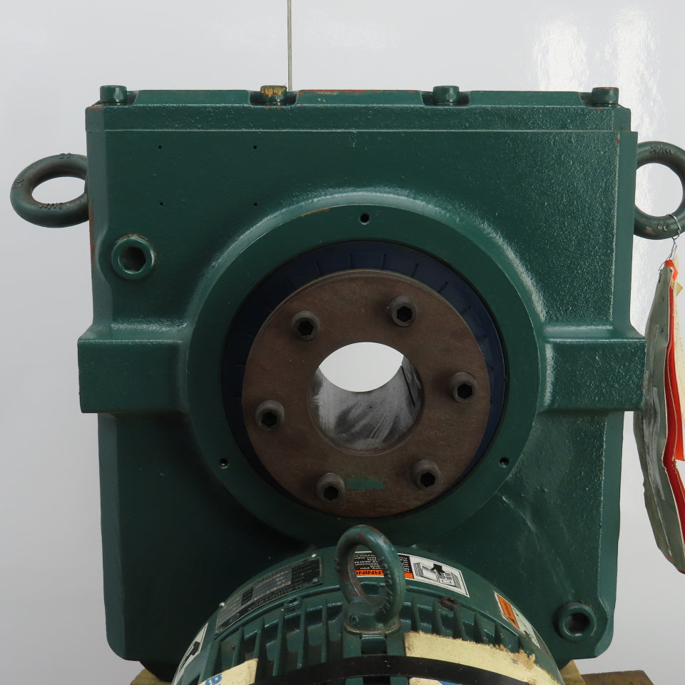 SM-Buddybox EHFMS10-C4145YB-F3 Helical Gear Reducer 46:1 Ratio 480V 39RPM Output