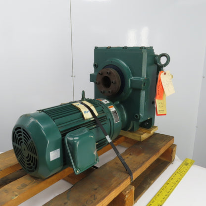 SM-Buddybox EHFMS10-C4145YB-F3 Helical Gear Reducer 46:1 Ratio 480V 39RPM Output