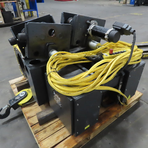 R&M SX Series 2T 2 Speed 40/60FPM Powered Wire Rope Hoist 480V 98.5' Lift
