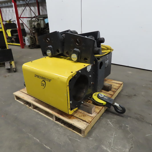 R&M SX Series 2T 2 Speed 40/60FPM Powered Wire Rope Hoist 480V 98.5' Lift