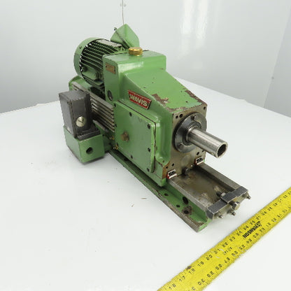 Wavis Engineering Horizontal Boring Head 8-1/2" Stroke 1120RPM .55KW 480V 3PH