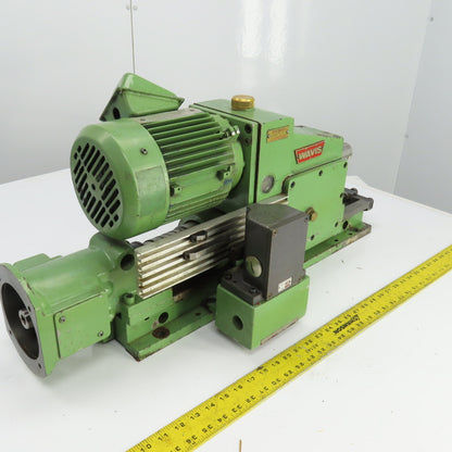 Wavis Engineering Horizontal Boring Head 8-1/2" Stroke 1120RPM .55KW 480V 3PH