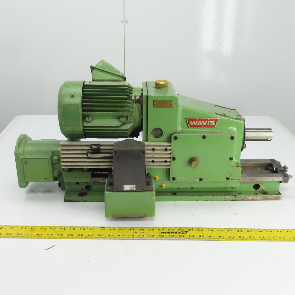 Wavis Engineering Horizontal Boring Head 8-1/2" Stroke 1120RPM .55KW 480V 3PH