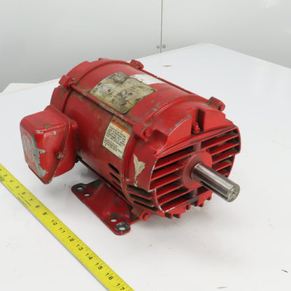 U.S. Electrical T528A 3HP AC Motor 1765RPM 200V 3PH 182T Frame 9.6A 60HZ