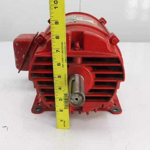 U.S. Electrical T528A 3HP AC Motor 1765RPM 200V 3PH 182T Frame 9.6A 60HZ
