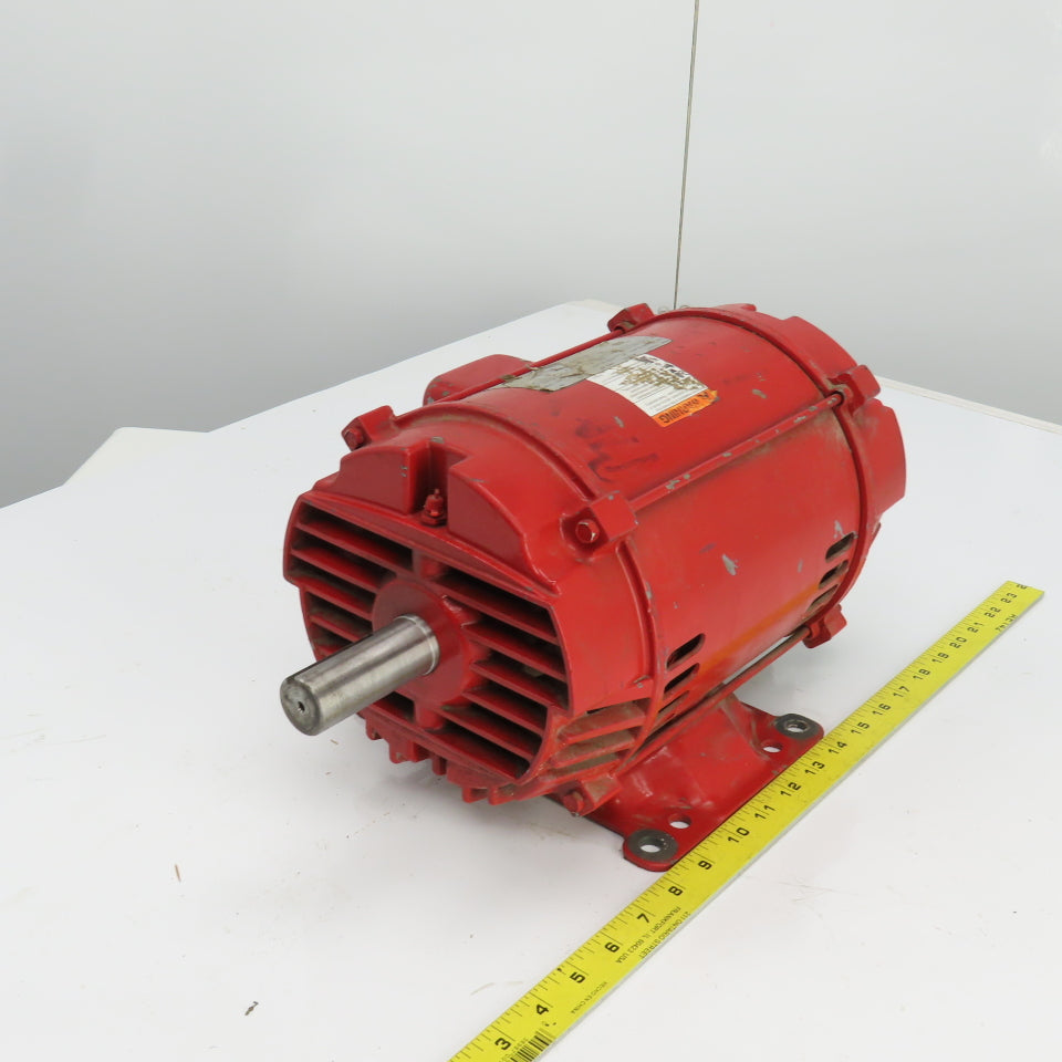 U.S. Electrical T528A 3HP AC Motor 1765RPM 200V 3PH 182T Frame 9.6A 60HZ