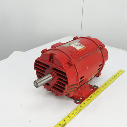 U.S. Electrical T528A 3HP AC Motor 1765RPM 200V 3PH 182T Frame 9.6A 60HZ