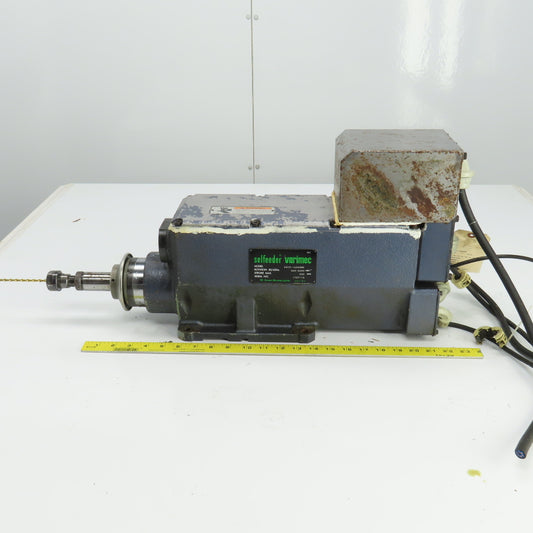 Sugno SSV3-1626SBE Varimec Drilling Head AC Servo Motor 2650RPM 200mm Stroke