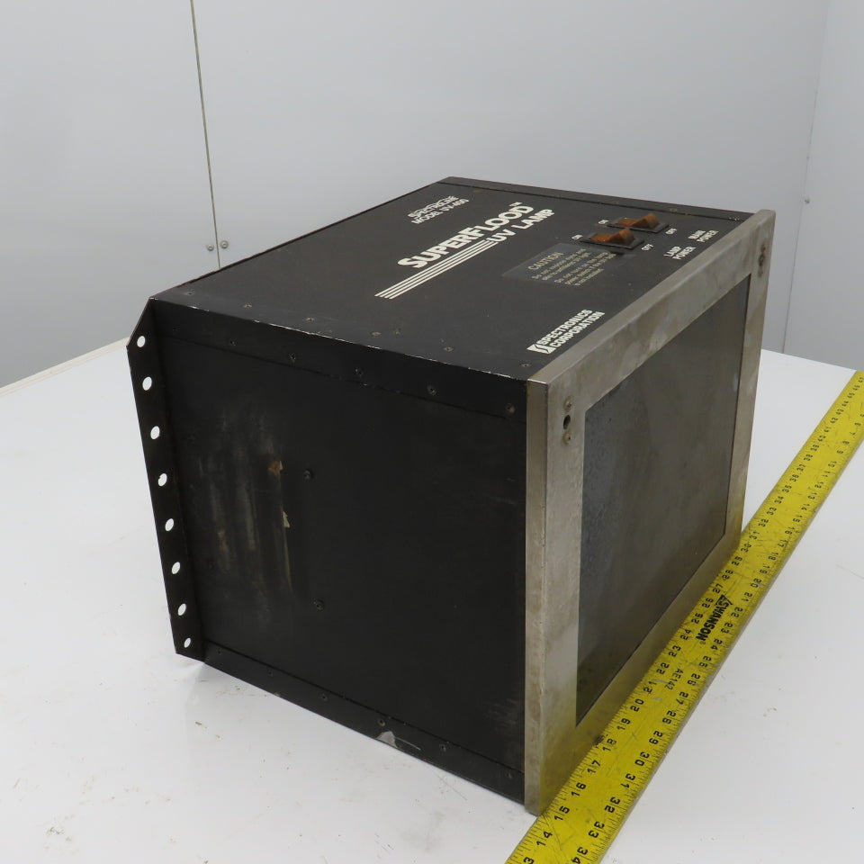 Spectroline UV-400 SuperFlood UV-A Lamp Concentrated-Beam Reflector 115V 5A 1PH