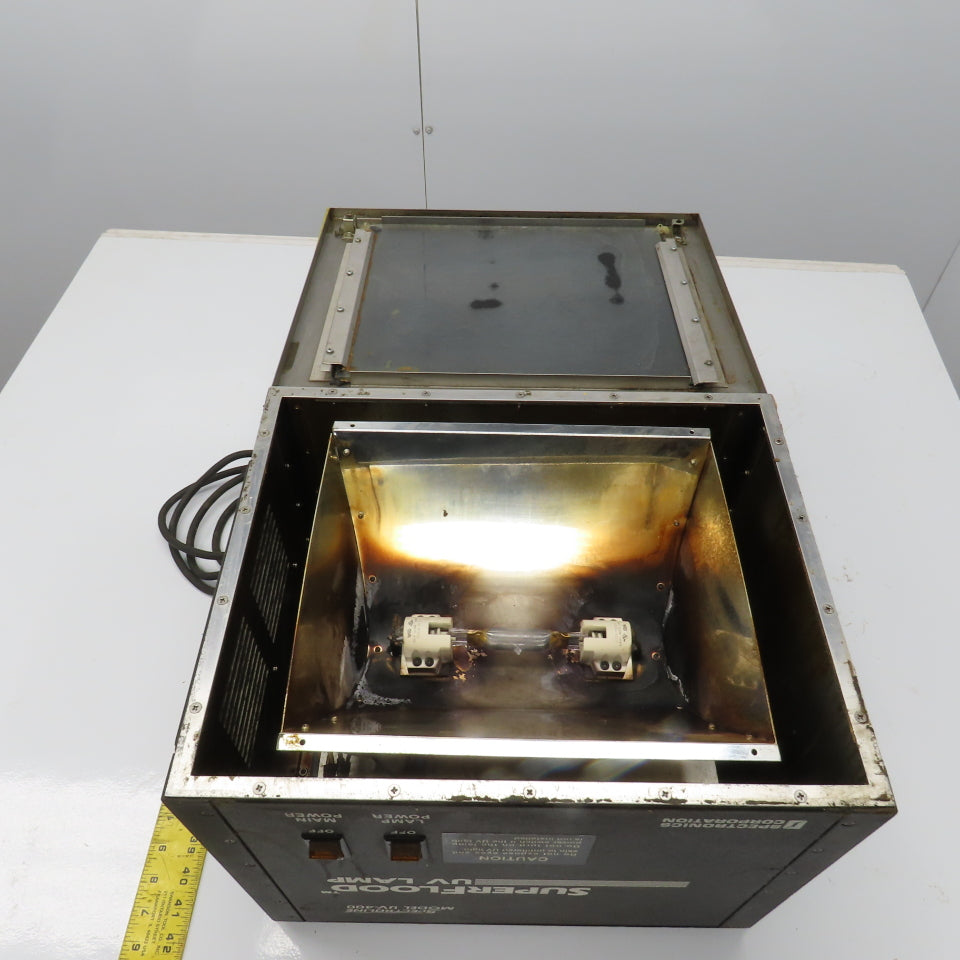 Spectroline UV-400 SuperFlood UV-A Lamp Concentrated-Beam Reflector 115V 5A 1PH