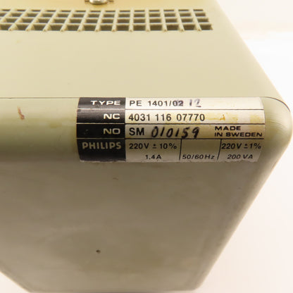 Philips PE 1401/02 220V 200vA 50/60Hz Signal Conditioner