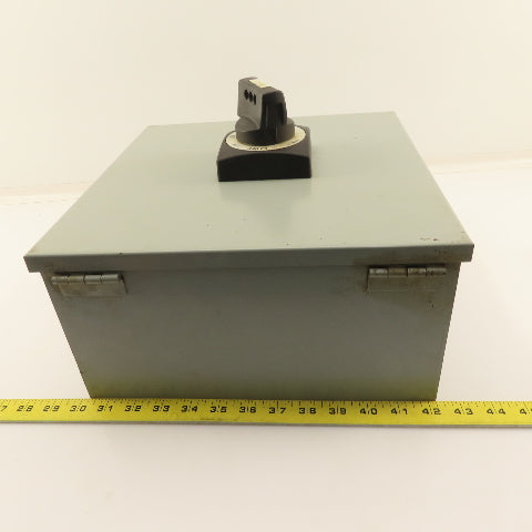 Moeller NZM1 600V 63A Rotary Disconnect Operator In 12x12x6" Enclosure