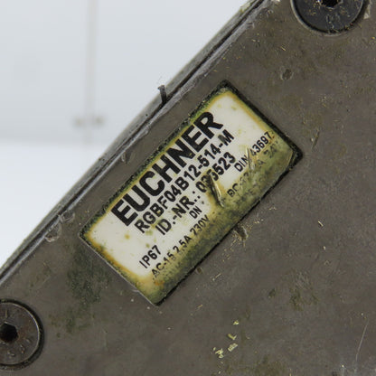 Euchner RGBF04B12-514-M 4 Position Multiple Rail Limit Switch