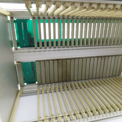 UVA Uvatronic 10MD 24 Slot Chassis PLC Circuit Board Mother Board 75257M