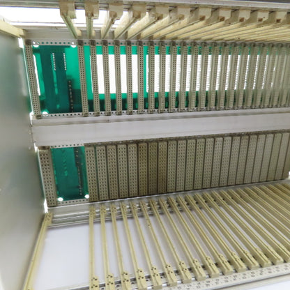 UVA Uvatronic 10MD 24 Slot Chassis PLC Circuit Board Mother Board 75257M