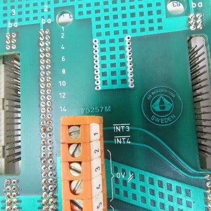 UVA Uvatronic 10MD 24 Slot Chassis PLC Circuit Board Mother Board 75257M