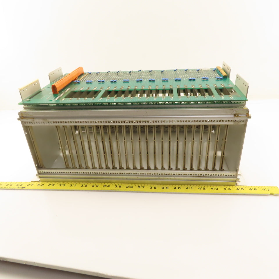 UVA Uvatronic 10MD 24 Slot Chassis PLC Circuit Board Mother Board 75257M