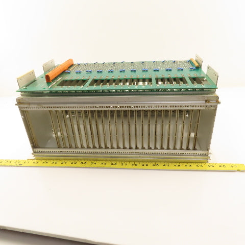 UVA Uvatronic 10MD 24 Slot Chassis PLC Circuit Board Mother Board 75257M