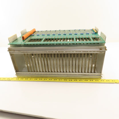 UVA Uvatronic 10MD 24 Slot Chassis PLC Circuit Board Mother Board 75257M