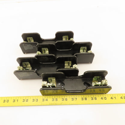 Gould Shawmut 60301 600V 30A H/K Class Fuse Holder Lot Of 4