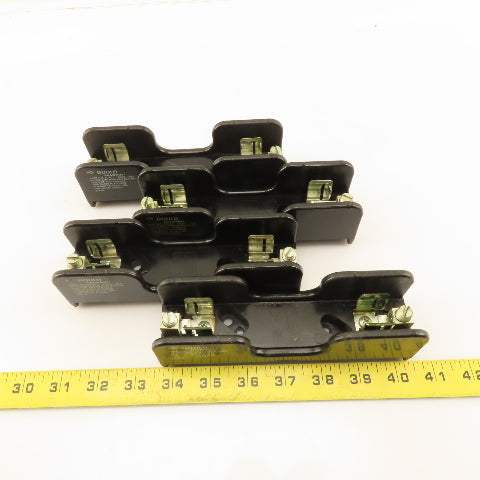 Gould Shawmut 60301 600V 30A H/K Class Fuse Holder Lot Of 4