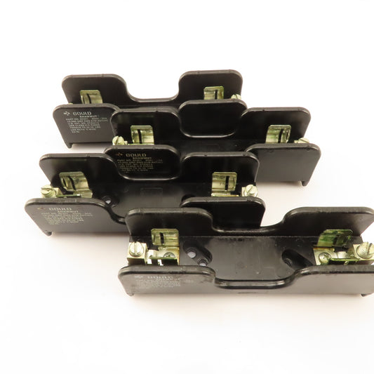 Gould Shawmut 60301 600V 30A H/K Class Fuse Holder Lot Of 4