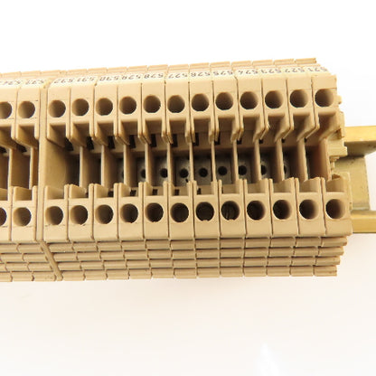 Weidmuller WDU 2.5 Din Mount Terminal Block 600V Lot Of 80