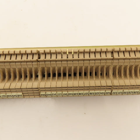 Weidmuller WDU 2.5 Din Mount Terminal Block 600V Lot Of 80