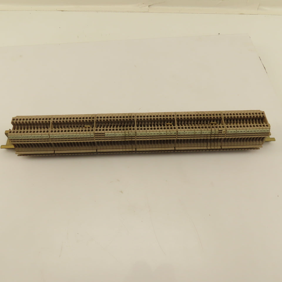 Weidmuller WDU 2.5 Din Mount Terminal Block 600V Lot Of 80