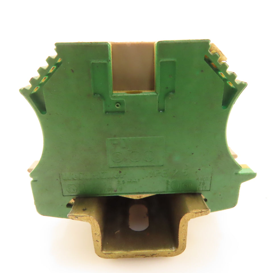 Weidmuller WDU 2.5 Din Mount Terminal Block & Ground 600V Lot Of 65