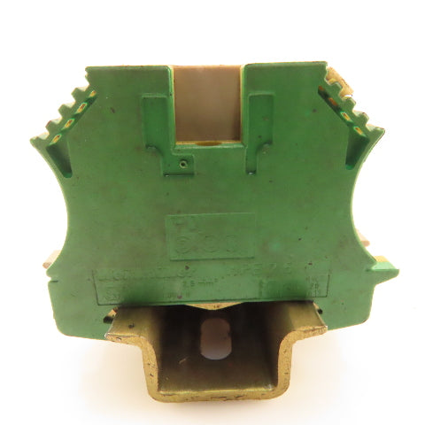 Weidmuller WDU 2.5 Din Mount Terminal Block & Ground 600V Lot Of 65