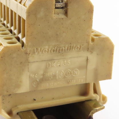 Weidmuller DK4/35 380V 2 Level Din Mount Terminal Block Lot Of 60