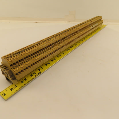 Weidmuller DK4/35 380V 2 Level Din Mount Terminal Block Lot Of 60