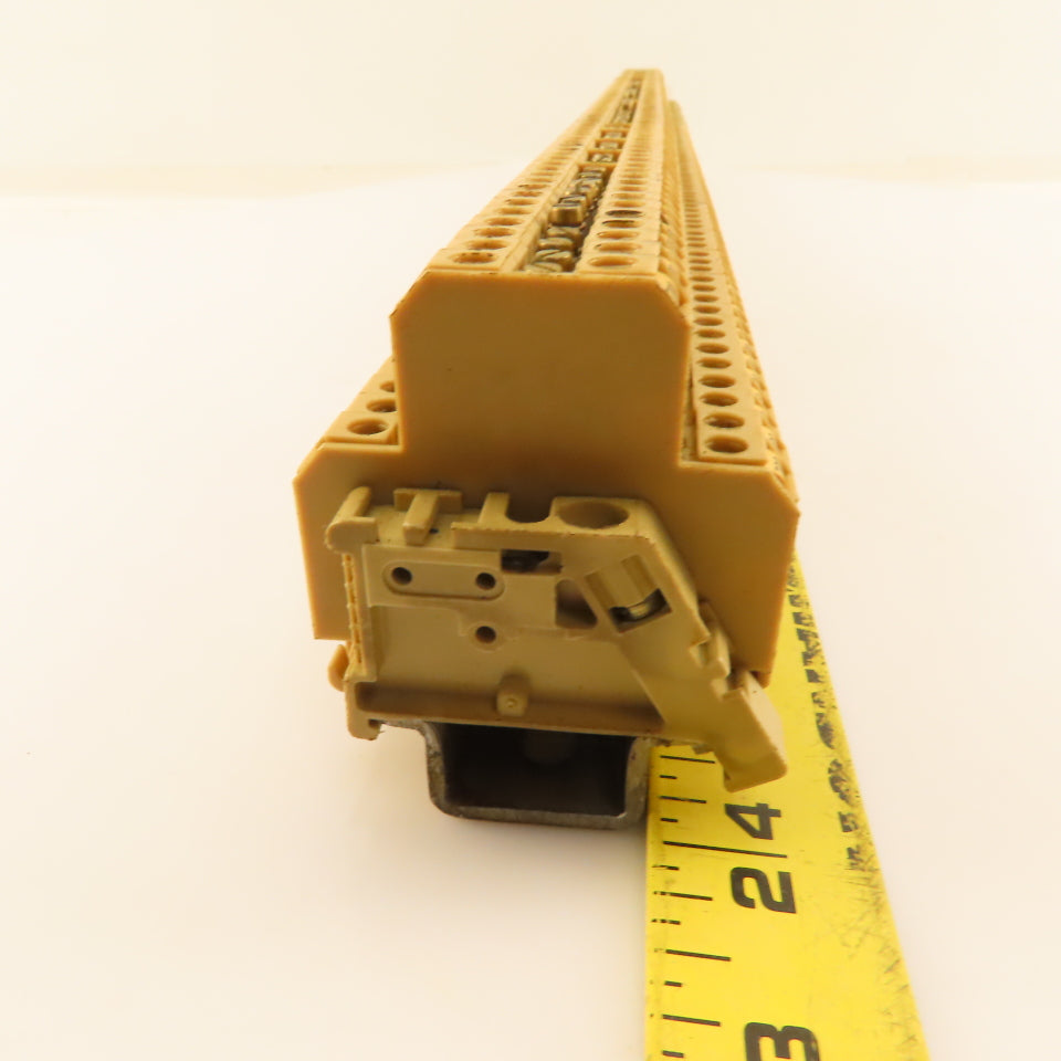 Weidmuller DK4/35 380V 2 Level Din Mount Terminal Block Lot Of 60