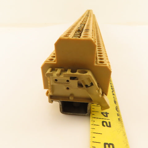 Weidmuller DK4/35 380V 2 Level Din Mount Terminal Block Lot Of 60