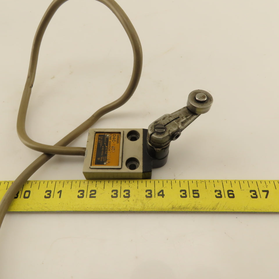 Omron D4C-1220 5A 250V Roller Rocker Lever Arm Limit Switch