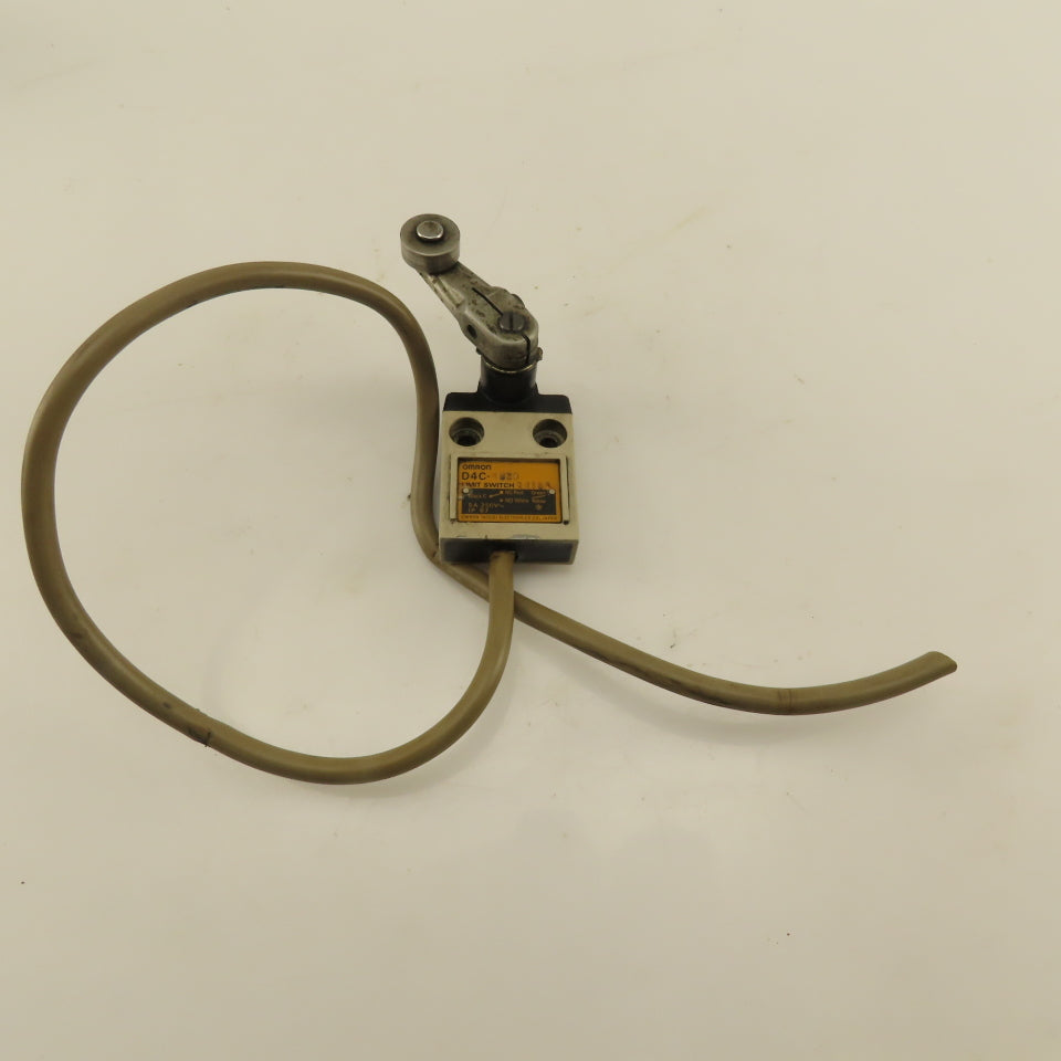 Omron D4C-1220 5A 250V Roller Rocker Lever Arm Limit Switch
