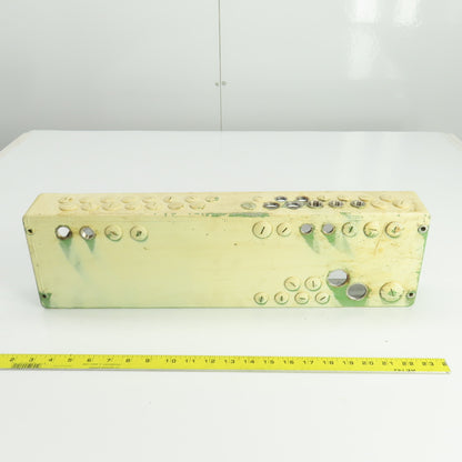 6-1/4" W x 22" L x 3-3/4 D" Machine Electrical Junction Box