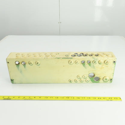 6-1/4" W x 22" L x 3-3/4 D" Machine Electrical Junction Box