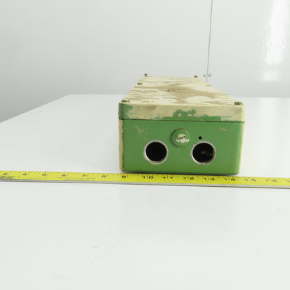 6-1/4" W x 22" L x 3-3/4 D" Machine Electrical Junction Box
