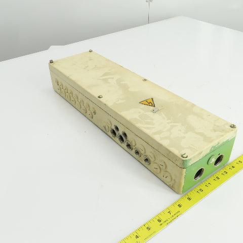 6-1/4" W x 22" L x 3-3/4 D" Machine Electrical Junction Box