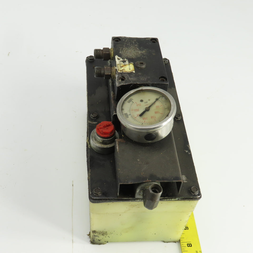 Hytec 100987 Air/Hydraulic Single Stage Pump Model G 4800 PSI