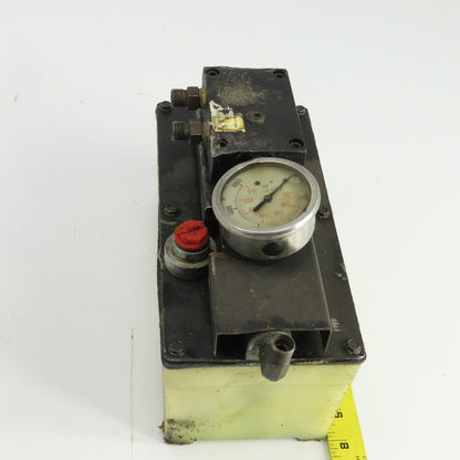 Hytec 100987 Air/Hydraulic Single Stage Pump Model G 4800 PSI