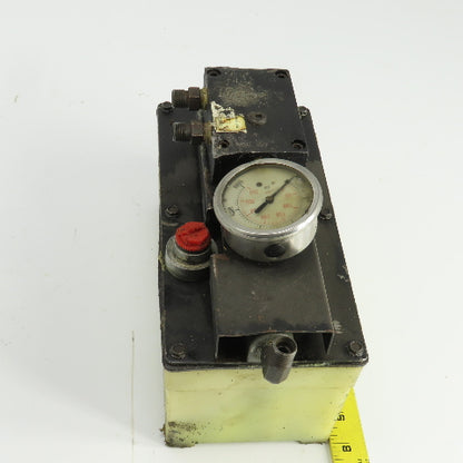 Hytec 100987 Air/Hydraulic Single Stage Pump Model G 4800 PSI