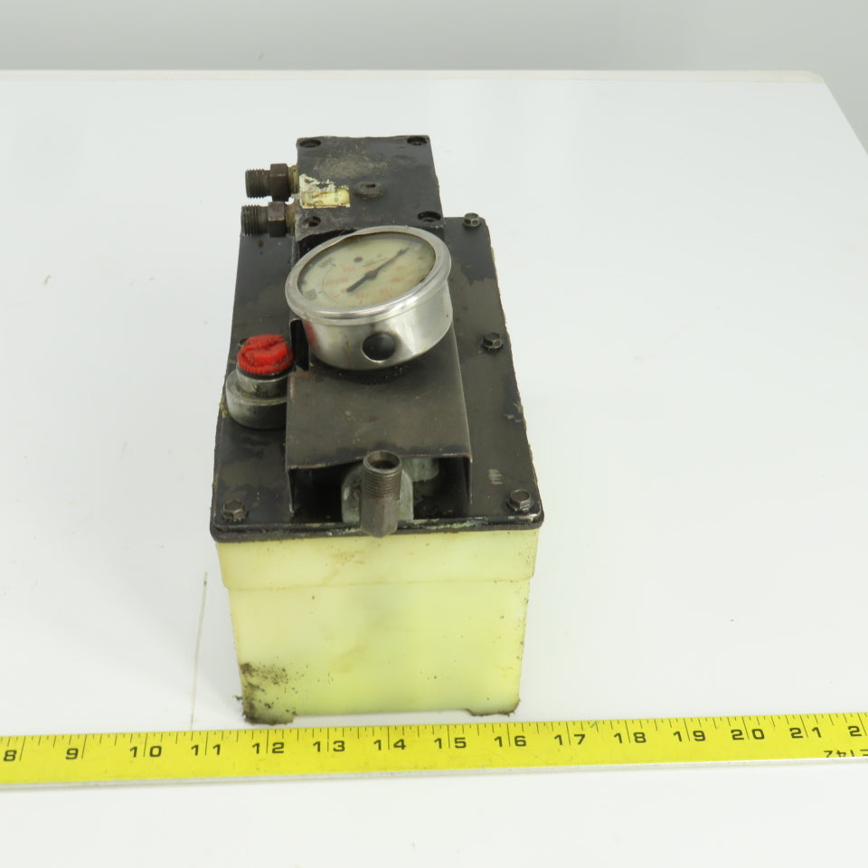 Hytec 100987 Air/Hydraulic Single Stage Pump Model G 4800 PSI