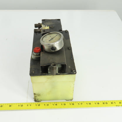 Hytec 100987 Air/Hydraulic Single Stage Pump Model G 4800 PSI